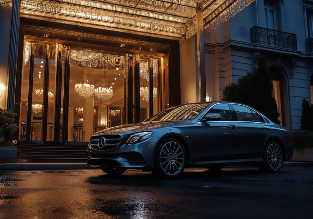 Mercedes E class chauffeur service